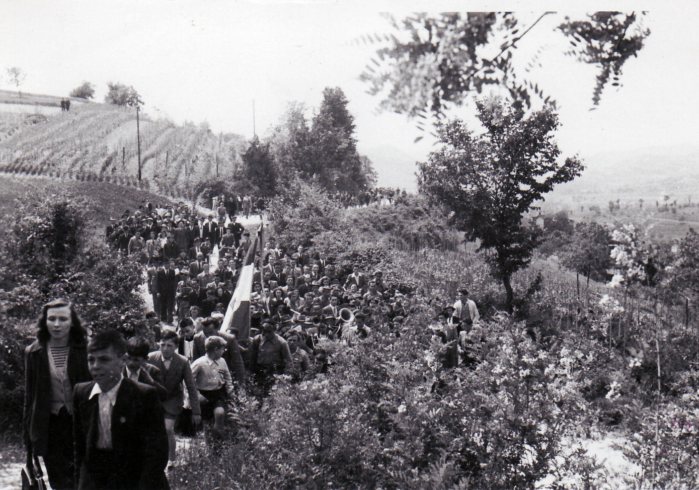 foto festa per la Liberazione a Mombello